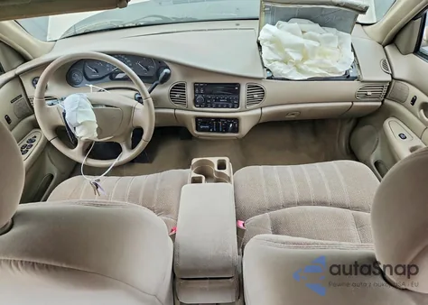 2002 Buick Century Custom z USA, uszkodzony, nr VIN 2G4WS52J221249863